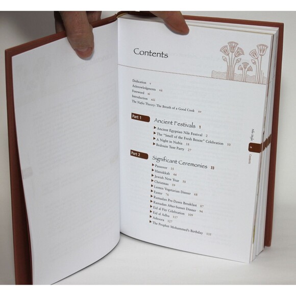 Signed NILE STYLE: Egyptian Cuisine and Culture By Amy Riolo - HC/DJ Cookbook - Picture 7 of 12